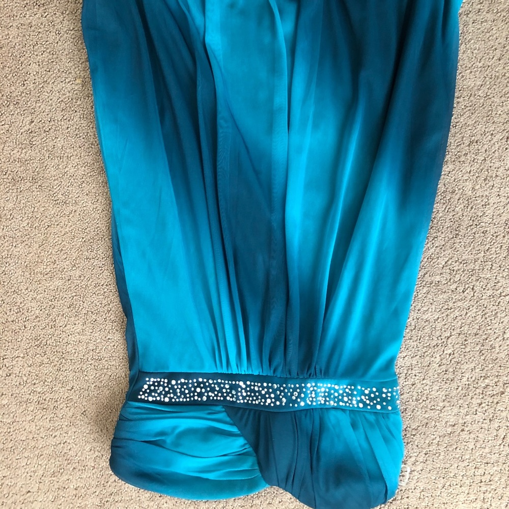 Chiffon sweetheart strapless dress